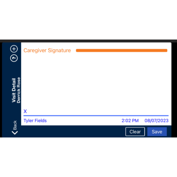 Hhaexchange capturing signatures help at home knowledge center