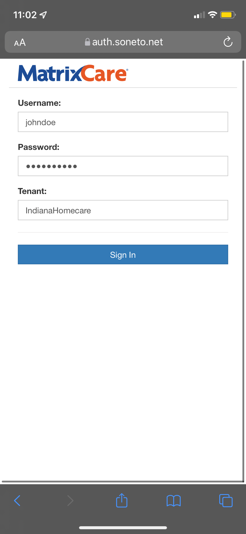 Matrixcare viewing schedules via web browser help at home knowledge